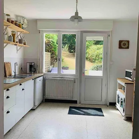 Entre Et Falaises - - Maison Familiale Avec Jardin A 800 M De La بيت للعطل *