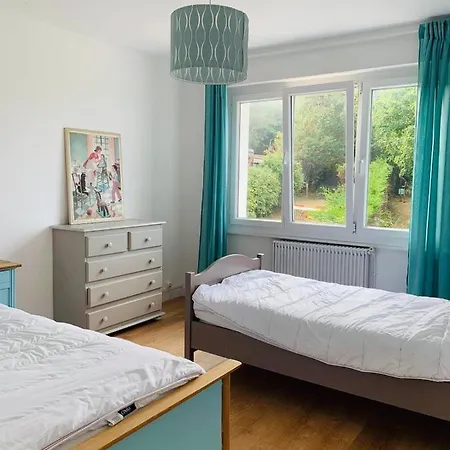 Entre Et Falaises - - Maison Familiale Avec Jardin A 800 M De La بيت للعطل